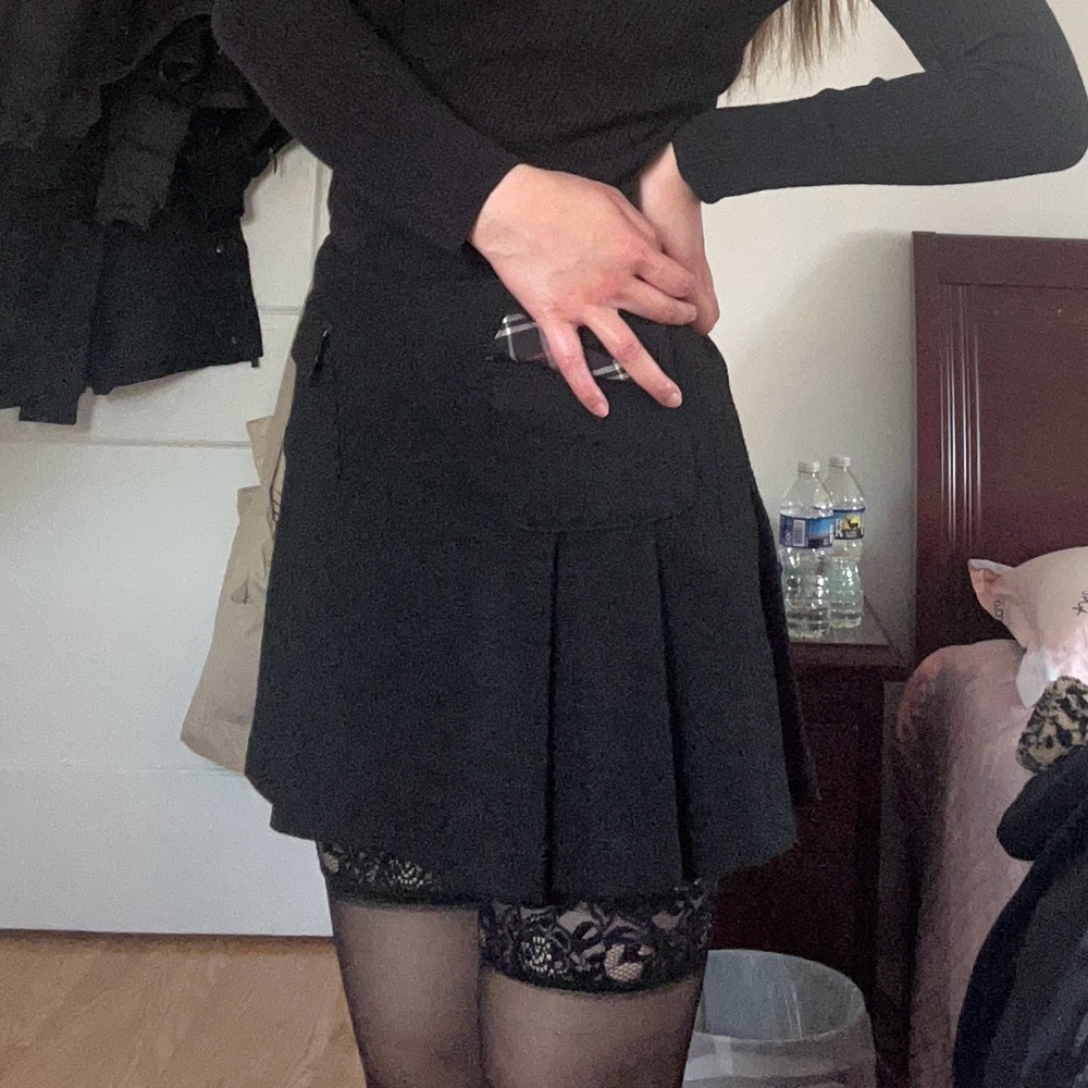 Blue label Burberry pleated Skirt